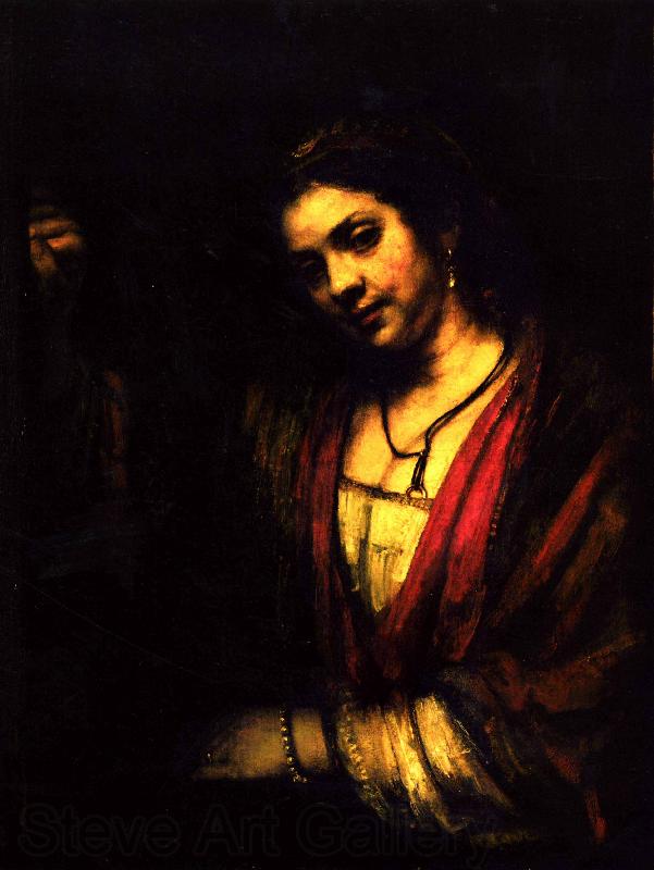 Rembrandt Peale Woman in a doorway